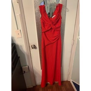 Red prom dress